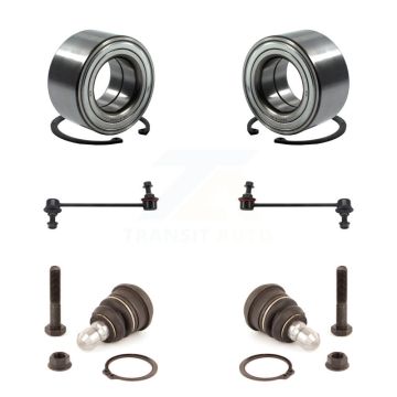 Front Wheel Bearing Lower Ball Joint Sway Bar Stabilizer Link Kit For 2010-2013 Kia Soul K7T-108146