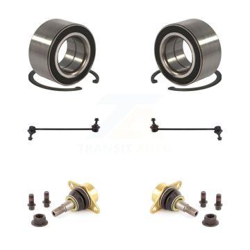 Front Wheel Bearing Suspension Lower Ball Joint & Sway Bar Stabilizer Link Kit For BMW X3 K7T-108147