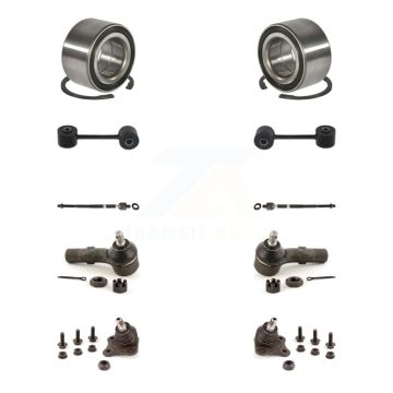 Front Bearing Lower Ball Joint Outer Inner Tie Rod & Link Kit (10Pc) For Volkswagen Jetta K7T-108151