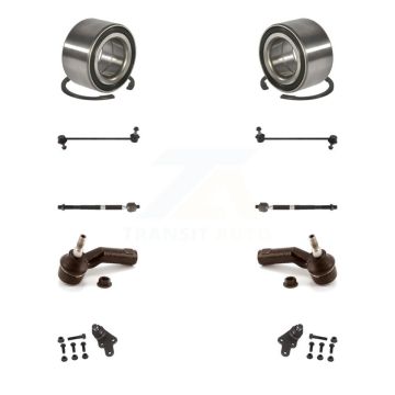 Front Bearing Lower Ball Joint Outer Inner Tie Rod Link Kit (10Pc) For 13-19 Ford Escape K7T-108153