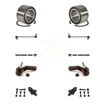 Front Bearing Lower Ball Joint Outer Inner Tie Rod Link Kit (10Pc) For Ford Focus Transit K7T-108154