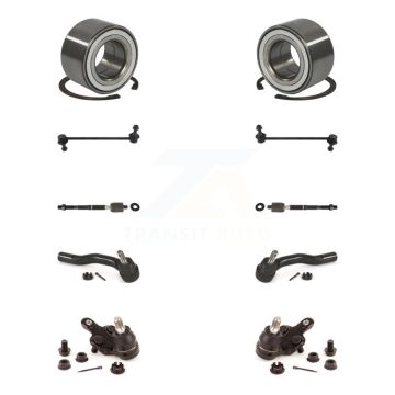 Front Bearing Lower Ball Joint Outer Inner Tie Rod Link Kit (10Pc) For Toyota Camry Lexus K7T-108157