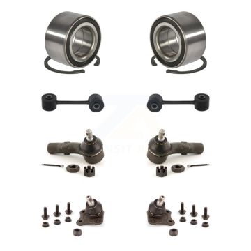 Front Bearing Lower Ball Joint Outer Tie Rod End Link Kit (8Pc) For Volkswagen Jetta Golf K7T-108162