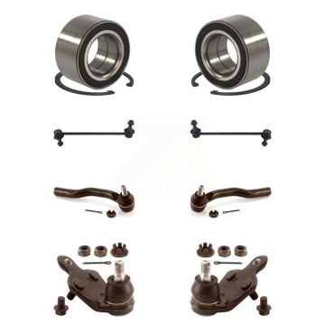 Front Bearing Lower Ball Joint Outer Tie Rod & Link Kit (8Pc) For 2005-2012 Toyota Avalon K7T-108167