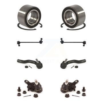Front Bearing Lower Ball Joint Outer Tie Rod & Link Kit (8Pc) For 01-03 Toyota Highlander K7T-108173