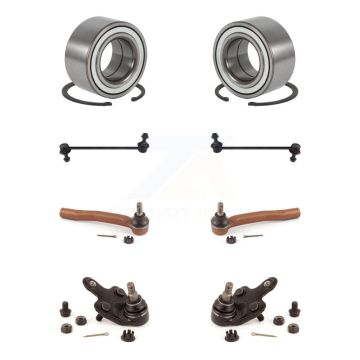 Front Bearing Lower Ball Joint Outer Tie Rod & Link Kit (8Pc) For Toyota Highlander Lexus K7T-108174