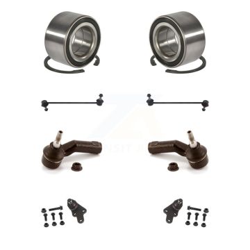 Front Bearing Lower Ball Joint Outer Tie Rod End Link Kit (8Pc) For 2013-2019 Ford Escape K7T-108177