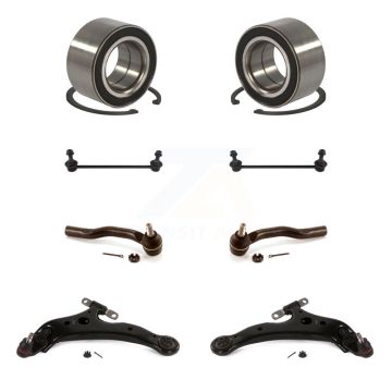 Front Bearing Lower Control Arm Ball Joint Outer Tie Rod Link Kit (8Pc) For Toyota Camry K7T-108209