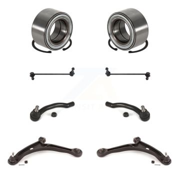 Front Bearing Lower Control Arm Outer Tie Rod & Link Kit (8Pc) For Honda Pilot Acura MDX K7T-108215