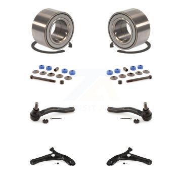Front Bearing Lower Control Arm Outer Tie Rod & Link Kit (8Pc) For 2000-2002 Toyota Echo K7T-108222