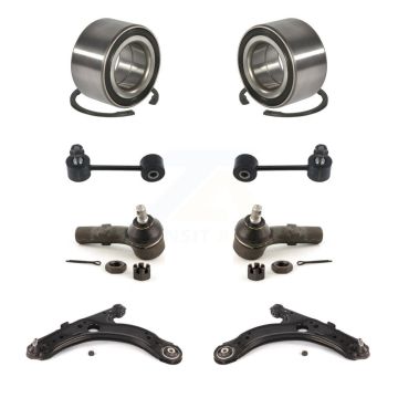 Front Bearing Lower Control Arm Outer Tie Rod & Link Kit (8Pc) For Volkswagen Jetta Golf K7T-108230