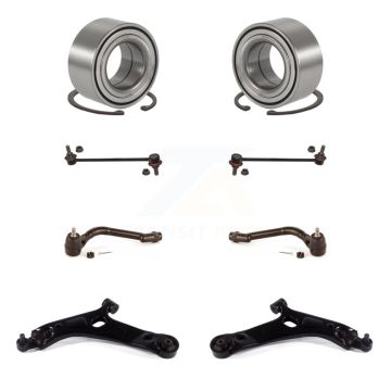 Front Bearing Lower Arm Outer Tie Rod End Link Kit (8Pc) For Hyundai Tucson Kia Sportage K7T-108232