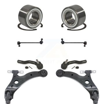 Front Bearing Lower Control Arm Outer Tie Rod Link Kit (8Pc) For Toyota Camry Lexus ES300 K7T-108247
