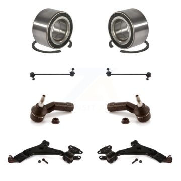 Front Bearing Lower Control Arm Outer Tie Rod & Link Kit (8Pc) For 2013-2019 Ford Escape K7T-108248
