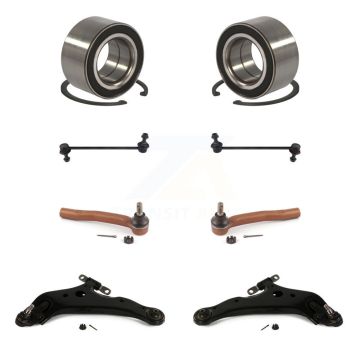 Front Bearing Lower Control Arm Outer Tie Rod & Link Kit (8Pc) For 2009-2016 Toyota Venza K7T-108257