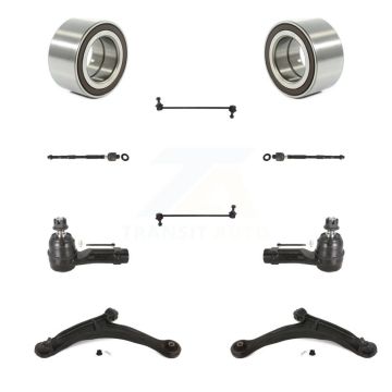 Front Bearing Lower Arm Outer Inner Tie Rod Link Kit (10Pc) For 2006-2014 Honda Ridgeline K7T-108269