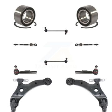 Front Bearing Lower Arm Outer Inner Tie Rod Link Kit (10Pc) For Lexus RX350 Toyota RX330 K7T-108270