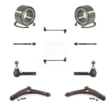 Front Bearing Lower Arm Outer Inner Tie Rod End Link Kit (10Pc) For Jeep Patriot Compass K7T-108275