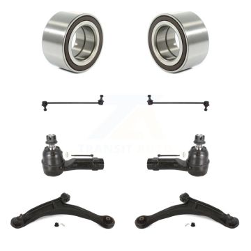 Front Wheel Bearing Lower Arm Outer Tie Rod Link Kit (8Pc) For 2006-2014 Honda Ridgeline K7T-108289