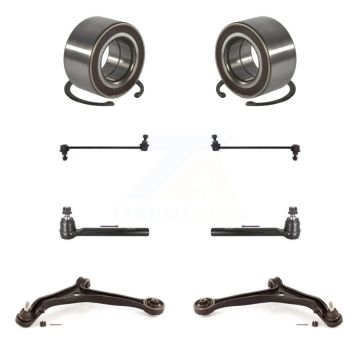 Front Bearing Lower Control Arm Ball Joint Outer Tie Rod Link Kit (8Pc) For Honda Odyssey K7T-108295