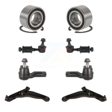 Front Bearing Lower Arm Outer Tie Rod & Link Kit (8Pc) For 2003-2006 Mitsubishi Outlander K7T-108299
