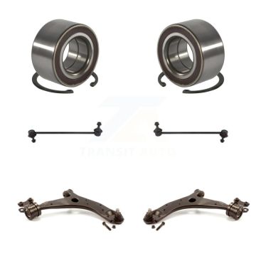 Front Bearing Lower Control Arm with Ball Joint And Sway Bar Link Kit For Mazda 3 5 Sport K7T-108321