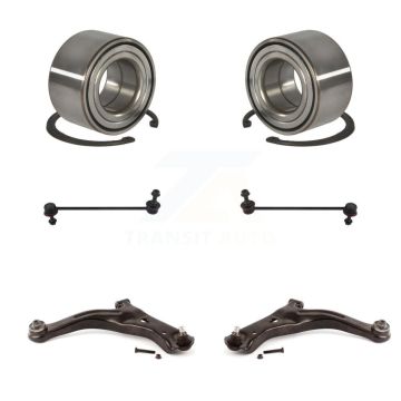 Front Bearing Lower Control Arm with BJ Link Kit For 2001-2004 Ford Escape Mazda Tribute K7T-108331