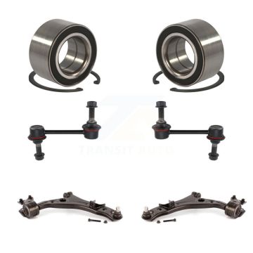 Front Wheel Bearing Lower Control Arm with Ball Joint Link Kit For Ford Edge Lincoln MKX K7T-108338
