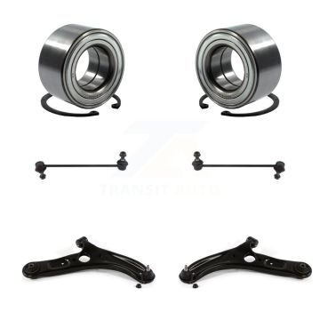 Front Wheel Bearing Lower Control Arm with Ball Joint Link Kit For Kia Forte Forte5 Koup K7T-108344