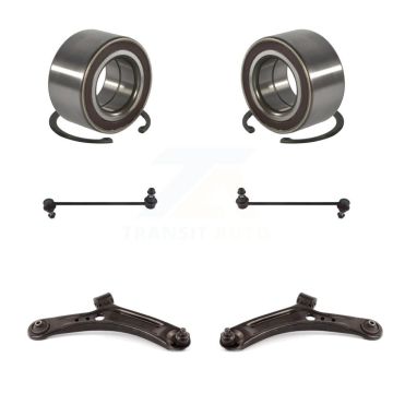 Front Wheel Bearing Lower Control Arm with Ball Joint & Link Kit For Suzuki SX4 Crossover K7T-108349