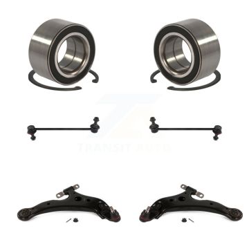 Front Bearing Lower Control Arm with Ball Joint And Link Kit For 2005-2012 Toyota Avalon K7T-108354