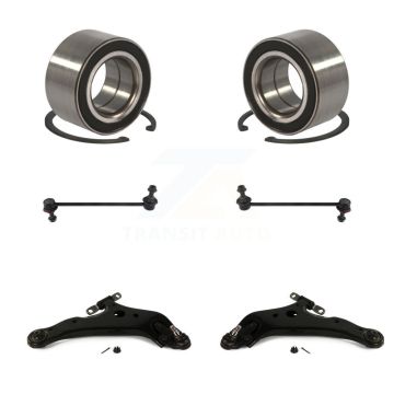 Front Wheel Bearing Lower Control Arm with Ball Joint Link Kit For 2009-2016 Toyota Venza K7T-108355