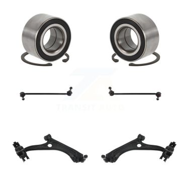 Front Wheel Bearing Lower Control Arm with Ball Joint & Sway Bar Link Kit For Honda Civic K7T-108363