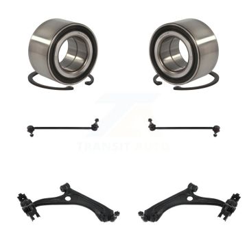 Front Wheel Bearing Lower Control Arm with Ball Joint & Sway Bar Link Kit For Honda Civic K7T-108364