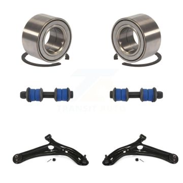 Front Wheel Bearing Lower Control Arm with Ball Joint & Sway Bar Link Kit For Toyota Echo K7T-108365