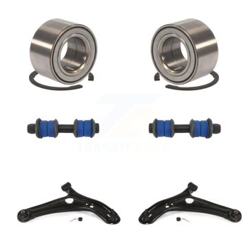 Front Wheel Bearing Lower Control Arm with Ball Joint & Sway Bar Link Kit For Toyota Echo K7T-108366