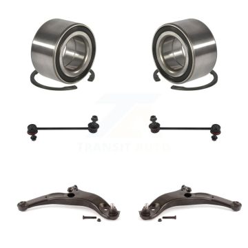 Front Bearing Lower Control Arm with Ball Joint And Link Kit For 1999-2000 Mazda Protege K7T-108373