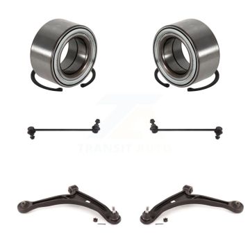 Front Wheel Bearing Lower Control Arm with Ball Joint Link Kit For Honda Pilot Acura MDX K7T-108374