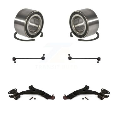 Front Wheel Bearing Lower Control Arm with Ball Joint Link Kit For 2013-2019 Ford Escape K7T-108379