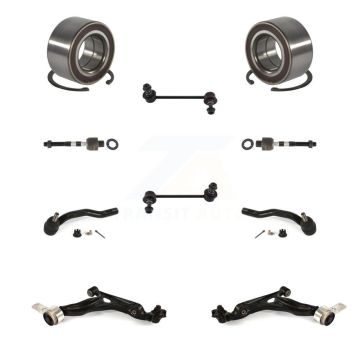 Front Bearing Lower Control Arm Outer Inner Tie Rod End Link Kit (10Pc) For Mazda 6 2.5L K7T-108389