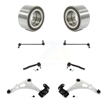 Front Wheel Bearing Lower Arm Outer Tie Rod Link Kit (8Pc) For 2017-2019 Honda Ridgeline K7T-108407