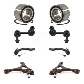 Front Bearing Lower Control Arm Outer Tie Rod & Link Kit (8Pc) For Honda Civic 1.3L 1.8L K7T-108409