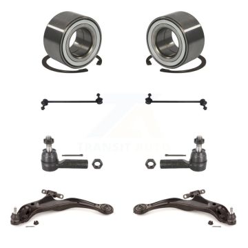 Front Bearing Lower Control Arm Ball Joint Outer Tie Rod Link Kit (8Pc) For Toyota Sienna K7T-108435