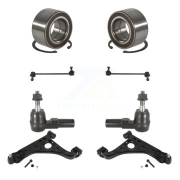 Front Bearing Lower Arm Outer Tie Rod End Link Kit (8Pc) For Buick Encore Chevrolet Trax K7T-108436