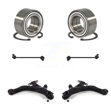 Front Bearing Lower Control Arm with BJ Link Kit (6Pc) For 2003-2008 Hyundai Tiburon 2.0L K7T-108438