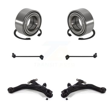 Front Bearing Lower Control Arm with BJ Link Kit (6Pc) For 2003-2008 Hyundai Tiburon 2.7L K7T-108439