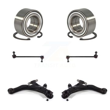 Front Bearing Lower Control Arm with Ball Joint & Link Kit (6Pc) For Kia Spectra Spectra5 K7T-108440