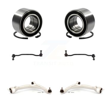 Front Bearing Lower Control Arm with Ball Joint & Link Kit (6Pc) For Nissan Altima Maxima K7T-108442