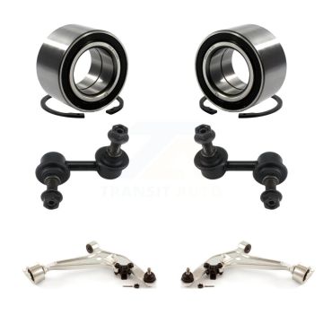 Front Bearing Lower Control Arm w/ Ball Joint Link Kit (6Pc) For 2005-2006 Nissan X-Trail K7T-108443