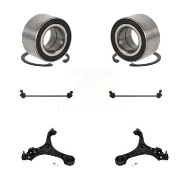 Front Bearing Lower Control Arm with Ball Joint Link Kit (6Pc) For Honda Civic Acura ILX K7T-108444